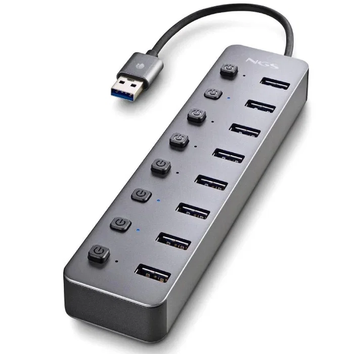 NGS Hub USB 3.0 iHub8 8 puertos concentrador